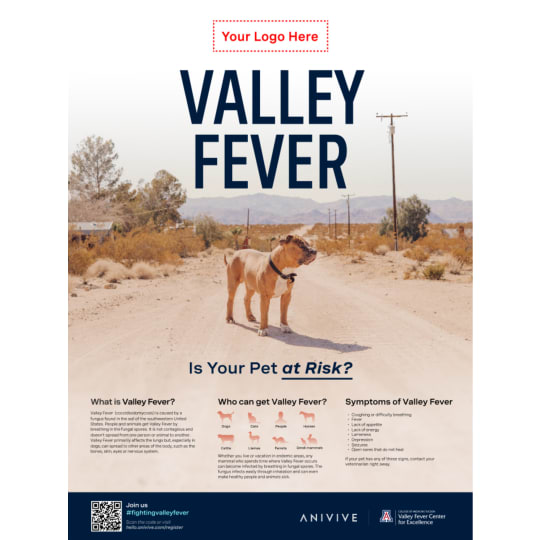 Valley Fever: Is Your Pet At Risk? Poster