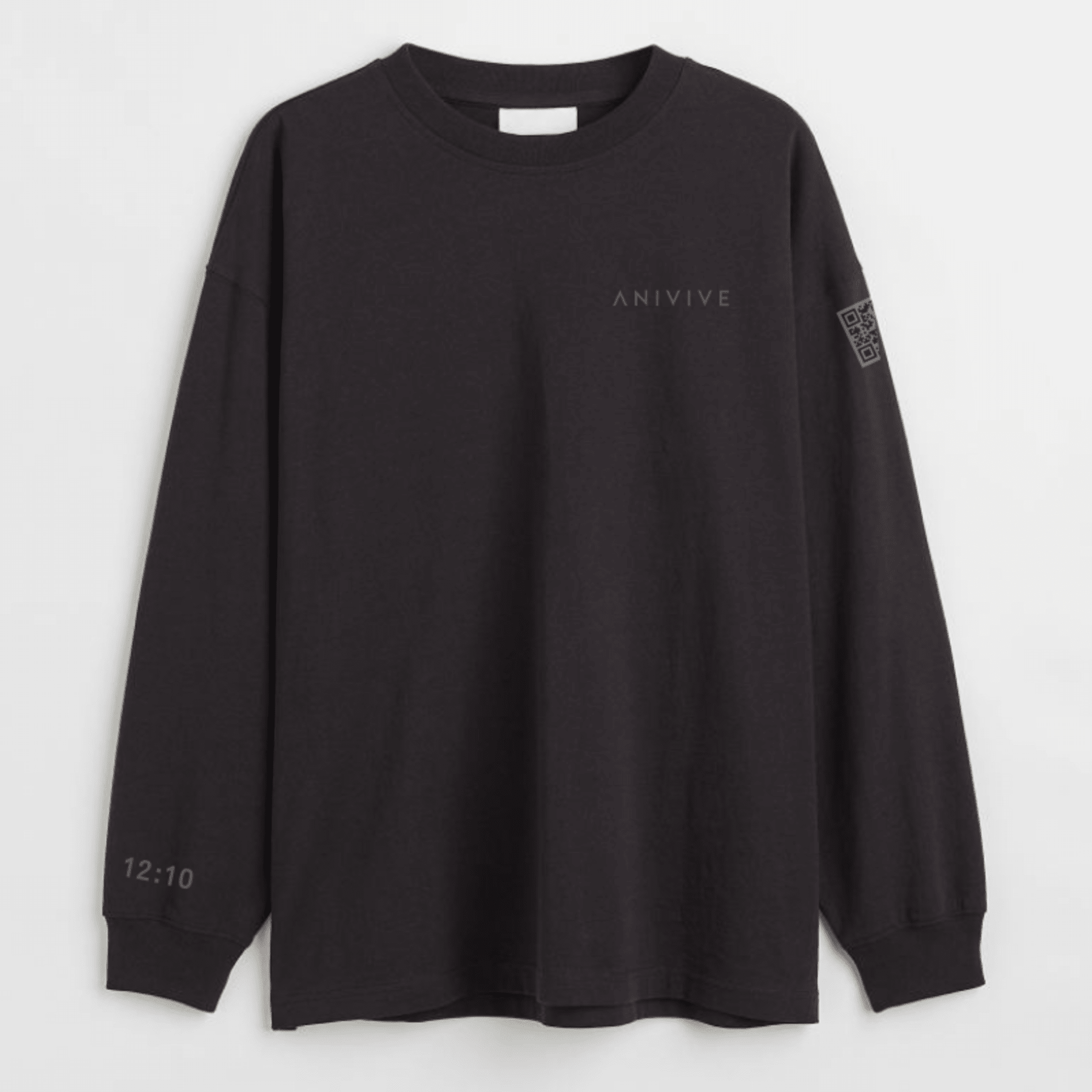 Cotton Oversized Long Sleeve Top