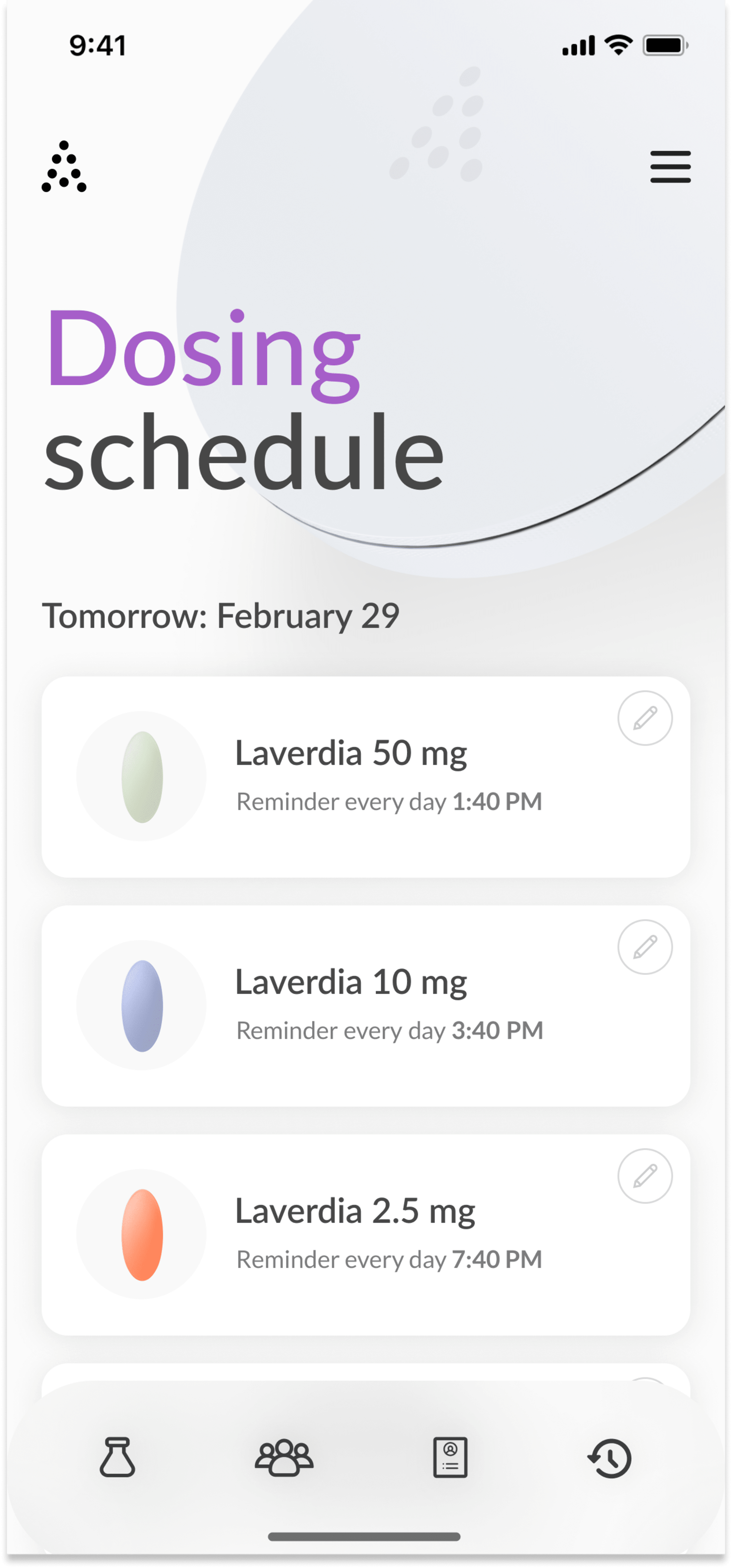 Dosing Schedule